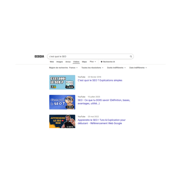 Ressources SEO gratuites en ligne